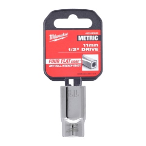 Cheie tubulară Milwaukee 1/2, sistem metric, 11mm, scurtă - Img 2