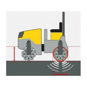 Cilindru vibro-compactor Wacker Neuson RD28 - 120 O DPF, 2755 kg, 1200 mm - Img 2