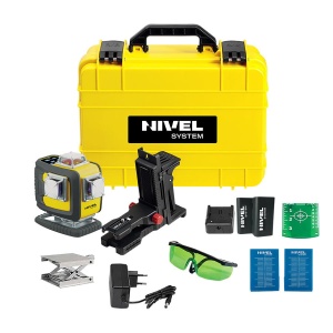 CL4D-B - Nivela laser albastru linii multiple, 4 planuri in 360° - Img 2