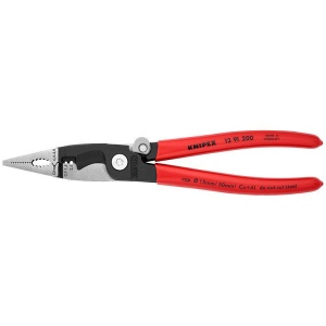 Cleste electrician cu 6 functii, mecanism blocare, KNIPEX, 200 mm