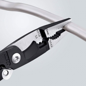 Cleste electrician cu 6 functii, mecanism blocare, KNIPEX, 200 mm - Img 2