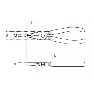 Cleste patent, lungime 180mm 1150 - Img 2