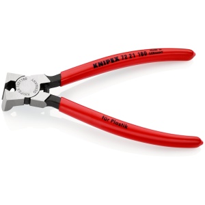 Cleste sfic pentru taiat plastic, falci la 85°, KNIPEX, 160 mm - Img 2