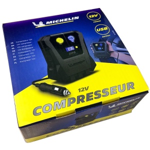 Compresor auto 12V, MICHELIN, manometru digital, priza USB - Img 6