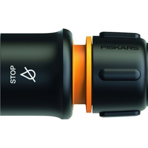 Conector furtun STOP 1/2-5/8" (13-15 mm) Fiskars, tip LB30, din plastic - Img 3