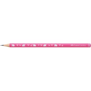 Creion grafit HB triunghiular unicorni Faber-Castell - Img 2