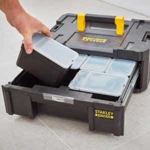 Cutie cu 1 sertar Stanley FATMAX FMST1-71968, 430 x 175 x 315mm, 9.5 L, PRO-STACK - Img 5
