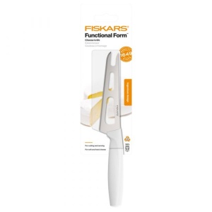 Cutit pentru branza, Fiskars, Functional Form, alb, lama inoxidabila 8.2 cm - Img 2