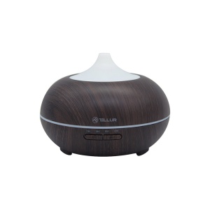 Difuzor Aromaterapie WiFi Tellur Smart, 300ml, LED, Maro închis