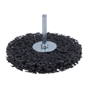Disc de slefuire pt bormasina Wolfcraft 1674000, cu ax de prindere 6 mm, D 100x13 mm - Img 1