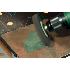 Disc de slefuire pt bormasina Wolfcraft 1674000, cu ax de prindere 6 mm, D 100x13 mm - Img 3