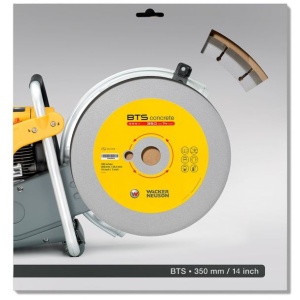 Disc diamantat pentru beton Wacker Neuson BTS BETON 350, 350x25.4x10 mm - Img 3