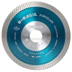 Disc Diamantat pt. Portelan dur, Placi ceramice 115x22.2 (mm) Super Premium - BIHUI-DCDW115