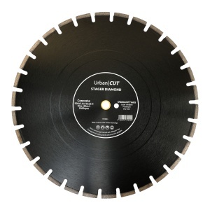 Disc diamantat Stager URBAN CUT pentru beton/asfalt 500mmx25.4-Px10mmx3.6mm