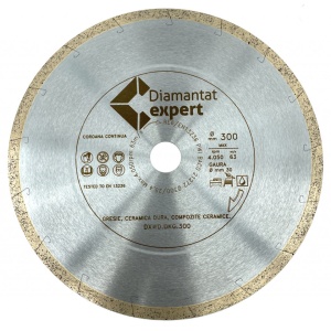 Disc DiamantatExpert pt. Ceramica dura, portelan pt. terase gros 250mm Ultra Premium - DXWD.DKG.250 - Img 1