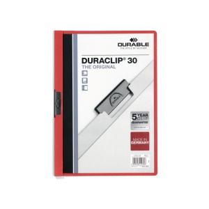 Dosar din PVC cu clemă metalică Duraclip Original 30 Durable - Img 2