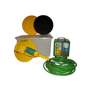 Drisca electrica - Finisare umeda tencuieli si gleturi mecanizate fara sistem de apa, cu cutie de accesorii - LS-SP11 - Img 1