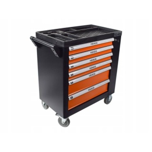 Dulap de scule profesional cu 6 sertare, 144 buc - Img 5