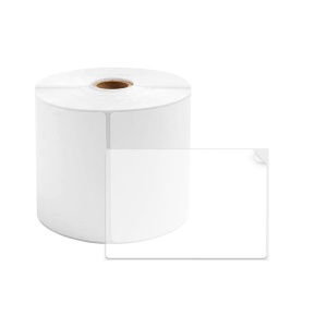 Etichete termice 40 x 60 mm plastic transparent pentru imprimanta AIMO Phomemo M110 M200 M220 120 etichete