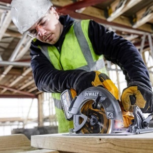 Fierastrau circular Dewalt DCS578NT, compatibil cu acumulator Li-Ion 54 V XR FLEXVOLT, 190 mm, in valiza TSTAK - Img 5