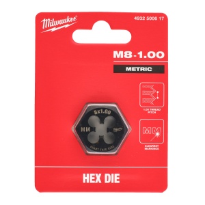 Filieră M8-1.00 mm Hex - Img 2