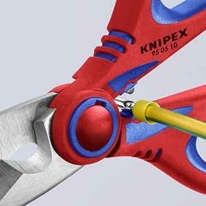 Foarfeca profesionala electrician, KNIPEX, 155 mm - Img 5