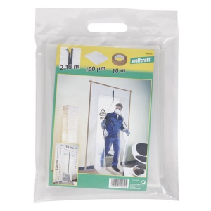 Folie Wolfcraft 4005000, din material plastic cu fermoar - Img 6