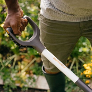 Furca pentru sapat/afanat material vegetal, 1.2 kg, coada 1130 mm, alba, Fiskars LIGHT - Img 5