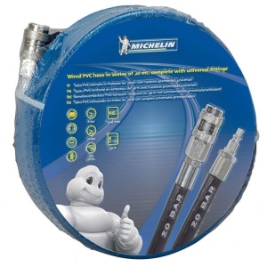 Furtun de aer 20m, 8x13mm, PVC cu insertie, cuple rapide, Michelin