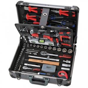 Geanta cu scule, KS TOOLS, 1/4" + 1/2", 127 piese - Img 3