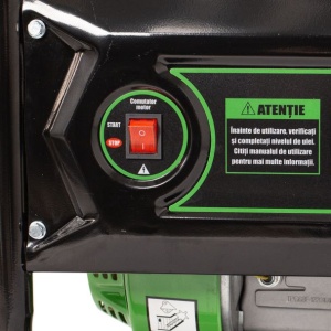 Generator de curent pe benzina Greenfield G-EC3600P, portabil, monofazat, putere 2.4 kVA, 2.4 kW, bobinaj alternator cupru - Img 7