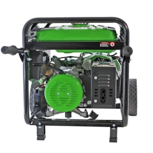 Generator de curent pe benzina Greenfield G-EC6100PEW, portabil, monofazat, 4.5 kVA, 4.5 kW, pornire electrica, roti de transport - Img 4