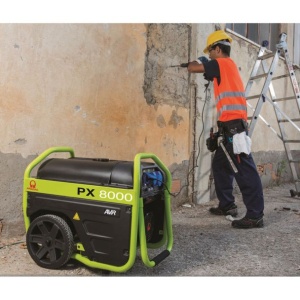 Generator de curent pe benzina PRAMAC PX8000T, portabil, trifazat, 6.0 kVA - Img 3