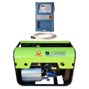 Generator de curent pe benzina PRAMAC S12000_CONN_DPP_AVR_AMF, portabil, monofazat, 11.9 kVA, panou de automatizare - Img 2