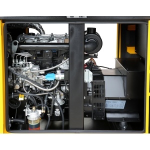 Generator insonorizat Stager YDY28S3 28kVA, 36A, 1500rpm, trifazat, diesel - Img 2
