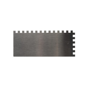 Gletiera dintata cu maner plastic 28cm, 10x10mm - RUBI-25906 - Img 4
