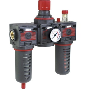 Grup de filtrare-ungere-reglare presiune, Fiac 1/4" tip 920/11