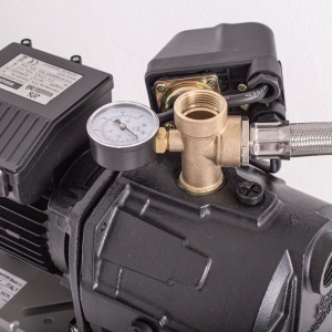Hidrofor cu pompa autoamorsanta Wasserkonig WSK4348-50, fonta, putere 1000 W, debit 4320 l/h, inaltime refulare 48 m, vas de expansiune 50 litri - Img 6