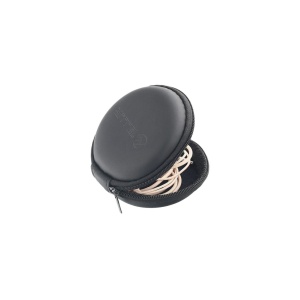 Husă pentru căști in-ear, neagră - Img 3