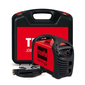 Invertor sudura MMA Telwin FORCE145ACX, 130 A, electrozi 1.6-3.2 mm, cu accesorii - Img 1