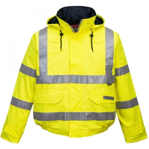 Jacheta de ploaie HiVis Bizflame, Antistatica, Ignifuga S773 - Img 1