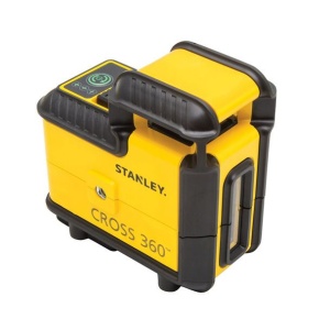 Kit nivela laser si trepied Stanley STHT77641-1, Cross360, raza verde, 25 m - Img 2