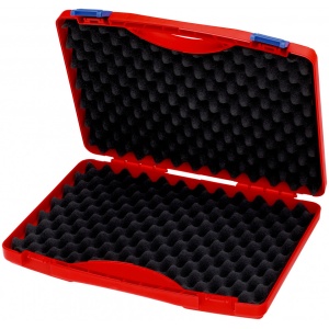 KNIPEX 00 21 15 LE Cutie de scule „ROȘIE” gol