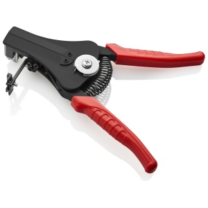 KNIPEX 12 11 180 Clește dezizolator cu cuţite profilate cu manșoane de prindere din plastic lăcuit cu negru 180 mm - Img 4