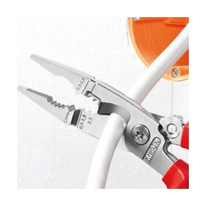 KNIPEX 13 92 200 Cleste electrician cu 6 functii, mecanism de blocare, multicomponent, KNIPEX, 200 mm - Img 4