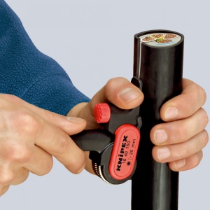 KNIPEX 16 40 150 Decapator poliamidă ranforsată cu fibră optică 150 mm (carton cu autoservire/în blister) - Img 5