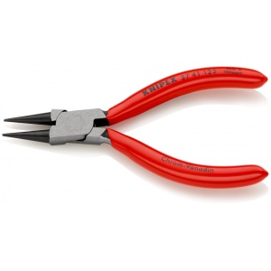 KNIPEX 37 41 125 Clește de prindere pentru mecanică fină acoperite cu plastic vopsit negru 125 mm - Img 2