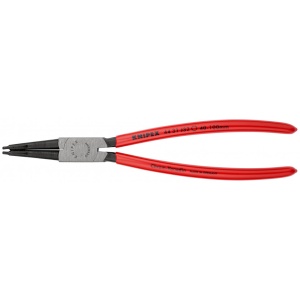 KNIPEX 44 31 J32 clește pentru inele de siguranță pentru inele interioare cu alezaje angular la 45° acoperite cu plastic vopsit negru 225 mm - Img 3