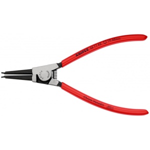 KNIPEX 46 11 A2 clește pentru inele de siguranță pentru inele exterioare pe axuri acoperite cu plastic vopsit negru 180 mm - Img 3