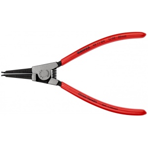 KNIPEX 46 11 G4 clește pentru inele de siguranță pentru inele de prindere pe axuri acoperite cu plastic vopsit negru 180 mm - Img 3